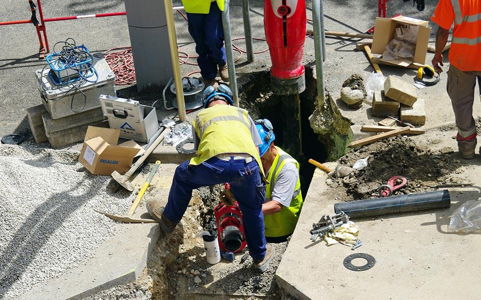 canalisation egout Bondy