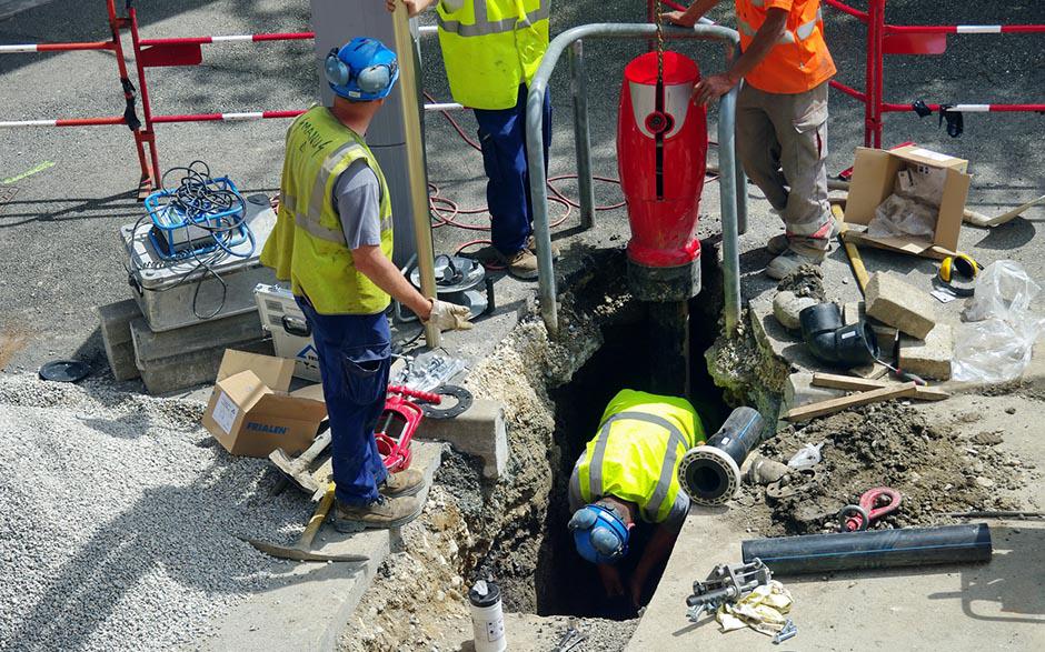 assainissement canalisation Guerville